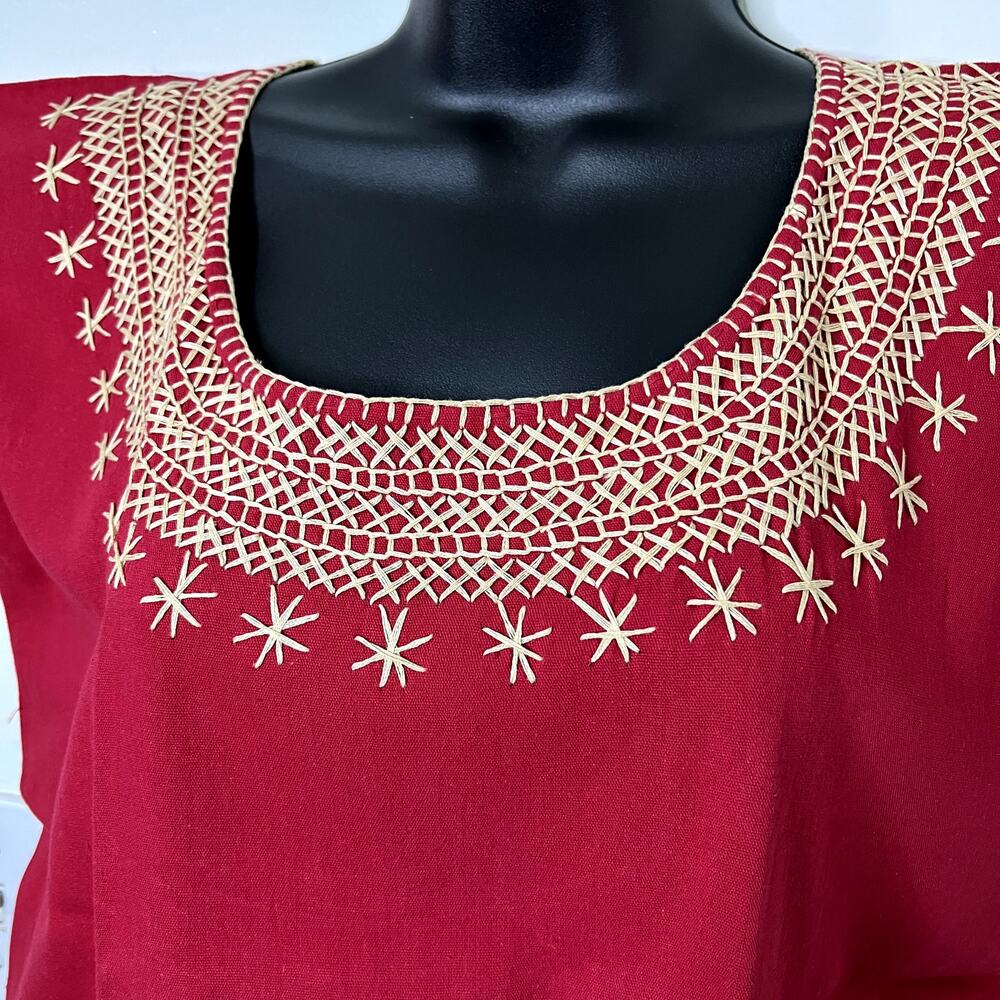 Authentic Mexican Women's Shirt Size M - Picture 5 of 9